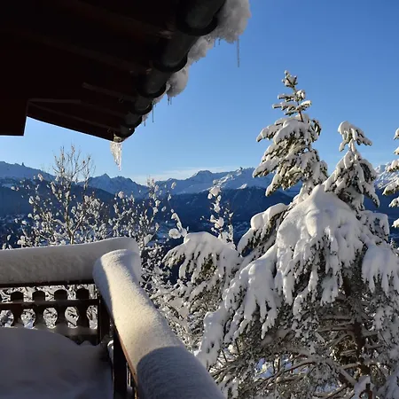 Dix Loups A Avec Vue Sur Les Alpes Anzère