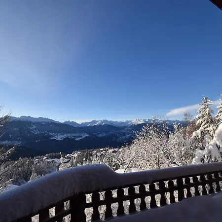 Dix Loups A Avec Vue Sur Les Alpes Chalet