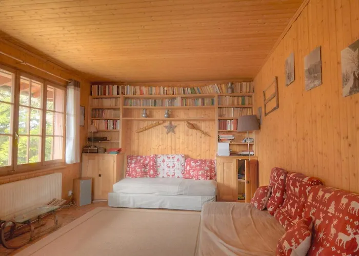 Dix Loups A Avec Vue Sur Les Alpes Chalet *