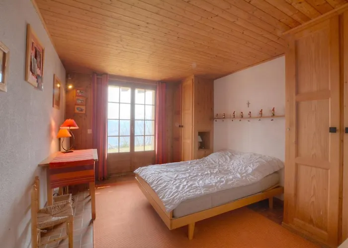 Chalet Dix Loups A Avec Vue Sur Les Alpes *