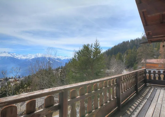 Dix Loups A Avec Vue Sur Les Alpes Anzère