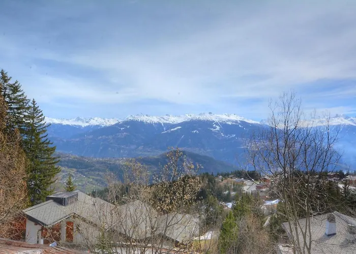 Dix Loups A Avec Vue Sur Les Alpes Anzère